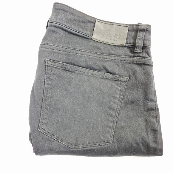 Lauren Ralph Lauren Heritage Jeans Co. Women’s Size 10 Black Stretch Denim Jeans - Picture 14 of 14